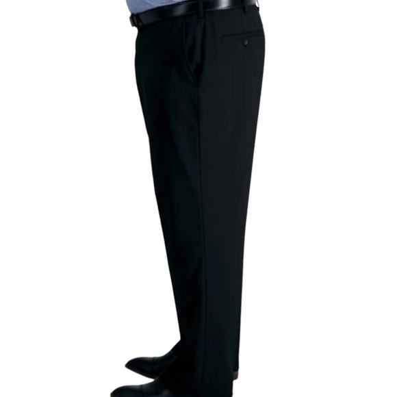 NWT Haggar premium stretch suit separate pants black classic fit size 40‎ - Picture 2 of 14
